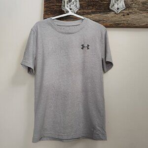 Under Armour HeatGear Gray Youth T-Shirt Size 7